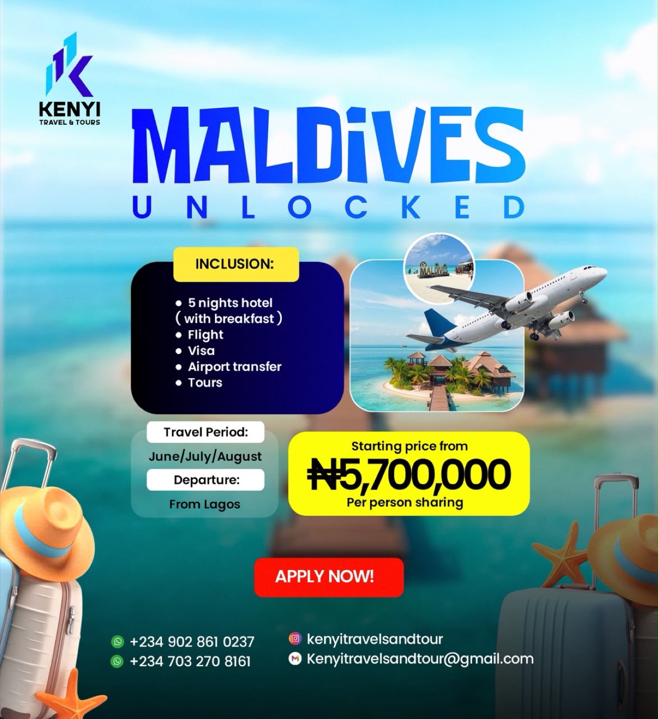 Maldives travel package